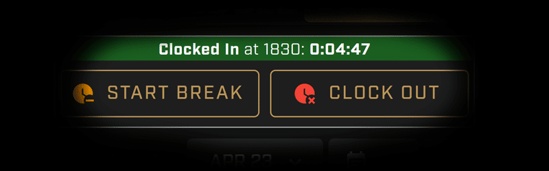 clock in from break