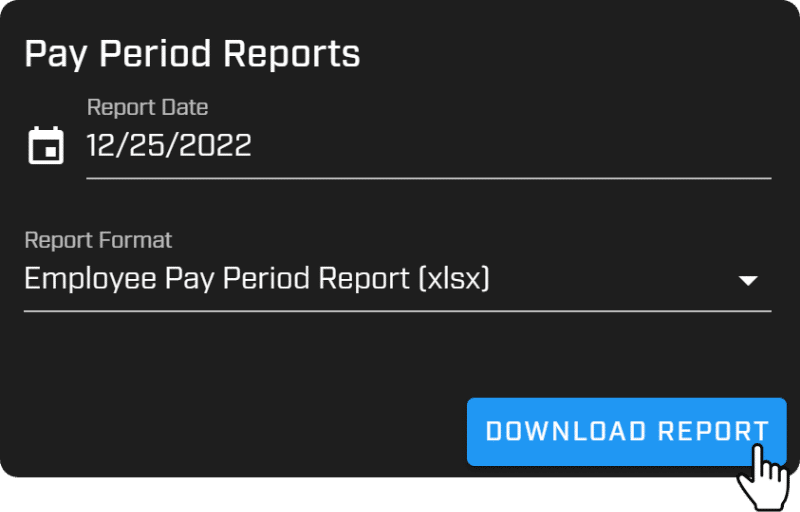 downloading archived payroll report