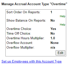 manage accrual account type overtime