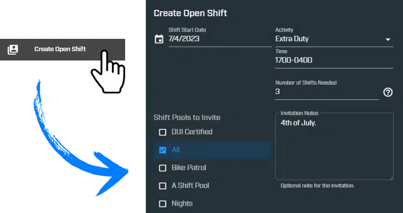 creating new open shift