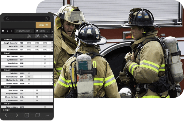 fire department scheduling software