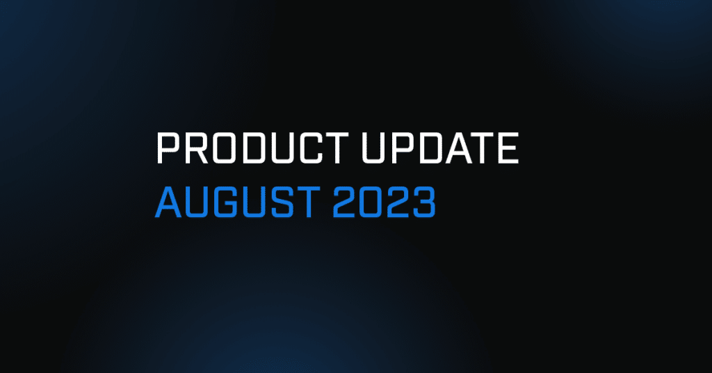 product update august 2023 featured image