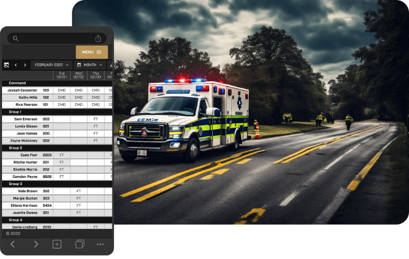 ems shift scheduling software